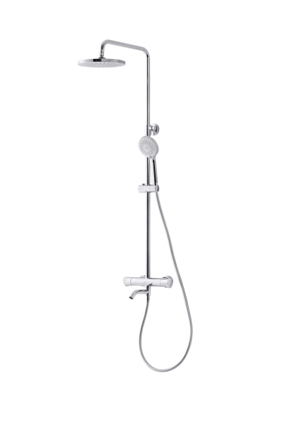 Душевая система с изливом Arrow AMG13SH848U1 хром